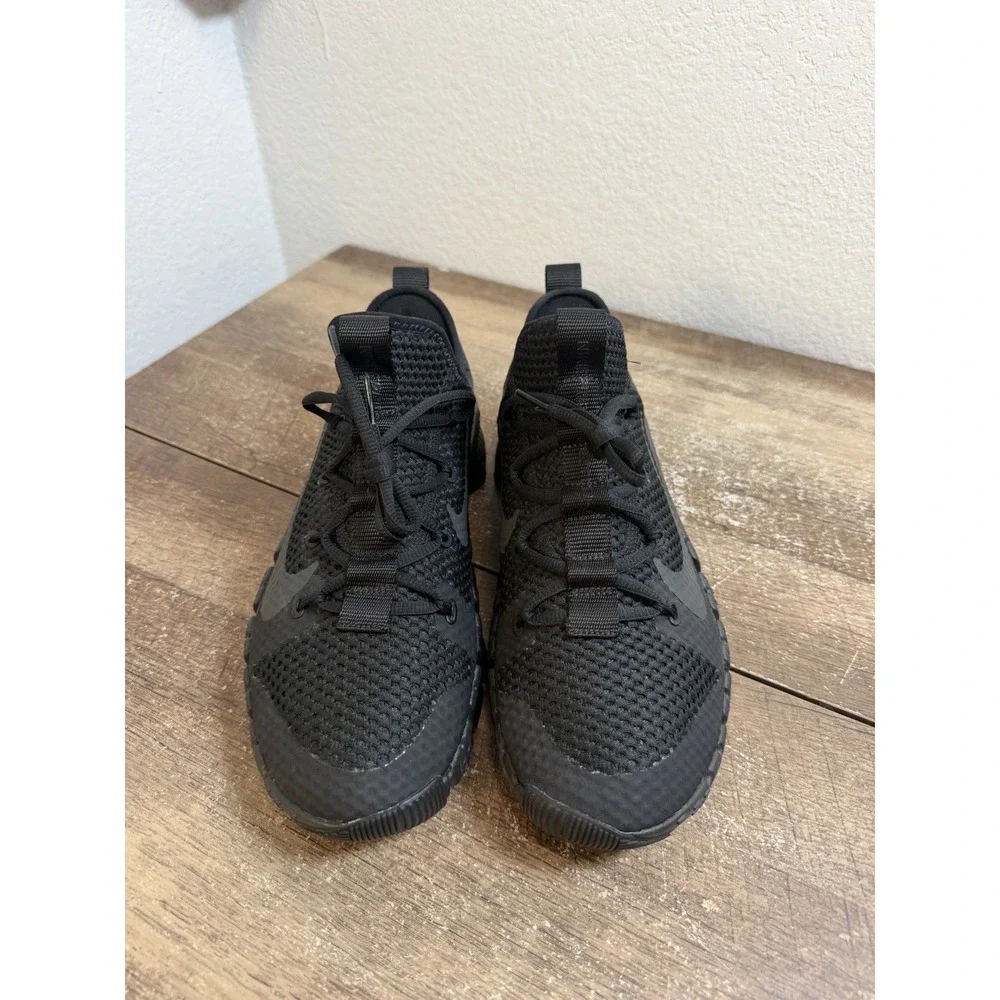 Nike Free Metcon 3 Triple Black Training Shoes CJ0861-001 Men's Size 10.5